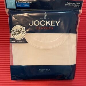 Jockey Classics White Crew Neck T-Shirts
